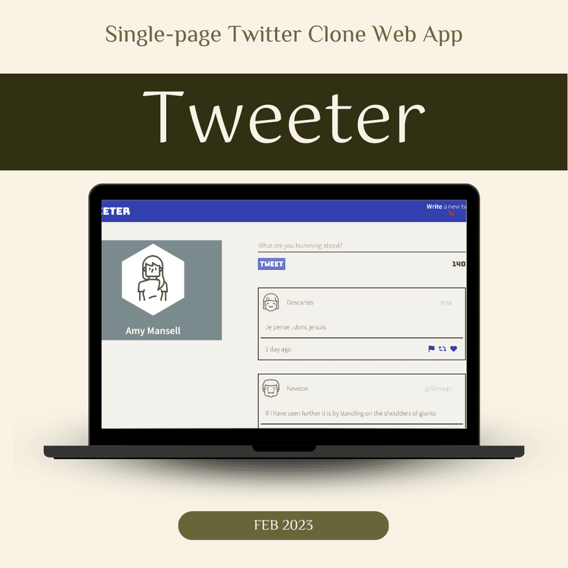 Tweeter project